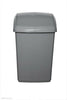 Plastic Flip Top Rectangle Bullet Waste Bin Paper Rubbish Kitchen Swing Bins W/F