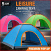 Pop Up 2-4 Man Beach Camping Festival Fishing Garden Kids Adult Tent Sun Shelter