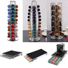 Coffee Pod Holder Tassimo Nespresso Dolce Gusto Capsule Drawers Stand Revolving