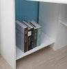 Small Corner Computer Desk Home Office Computer Laptop Table 2 Shelves White New