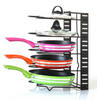 5-Tier Pot Storage Rack Pan Stand Saucepan Holder Cookware Organiser Kitchen