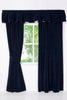 Thermal Velour Blackout Pencil Pleat Curtains