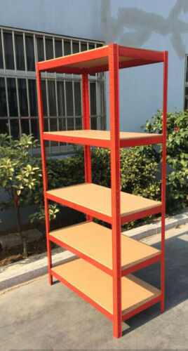 Garage Shelves Shelving 5 Tier Unit Racking Boltless Heavy Duty Storage Shelf