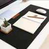 Desk Mat Black Felt Computer Gamers Gaming Cover