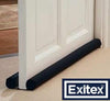 DOUBLE SIDED UNDER DOOR FOAM DRAUGHT EXCLUDER INSULATION SEAL STOP COLD AIR NEW