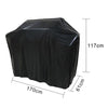 170CM BBQ Covers Heavy Duty Waterproof Barbecue Smoker Grill Protectors