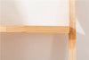 Stylish Ladder Shelving Unit 3 Tier Wall Leaning Bookcase Storage Display Stand