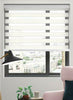 Day Night Roller Window Blinds- Fabric Home Office Easy Fit - Drop 160cm