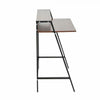 Vintage Writing Desk Pc Laptop Study Office Table Industrial Small Furniture