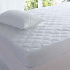 Quilted Mattress Protector Fitted Cover Single Double King SuperKing Luxury Deep