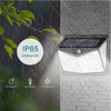 4X Solar Powered 108LED PIR Motion Sensor Security Garden Outdoor Wall Light