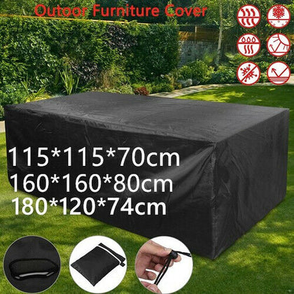 Outdoor Furniture Cover Garden Cube Waterproof Patio Rattan Table Heavy Duty Set