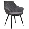 1xDining Chairs Kitchen Chairs Upholstered Velvet Seat for Lounge Living Room
