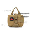 Tactical Medical Bag First Aid Kit Outdoor Emergency Survival Pouch