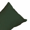 Luxury Duvet Cover Set Quilt Bedding Cotton Blend DARK GREEN Single King Double