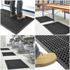 Large Heavy Duty Rubber Ring Entrance Mat Safety Anti-Fatigue Non Slip Workplace