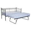 3ft Metal Single Day Bed Sofa Bed Guest Bed Frame or with Pull Out Trundle