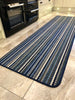 New Machine Washable Non Slip Mat Modern Colours Striped Kitchen Utility Runner