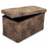 Print Ottoman Folding Storage Box with Lid - 2 Classic Sizes (S&L)