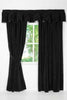 Thermal Velour Blackout Pencil Pleat Curtains