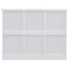 Modern Wood Cupboard Buffet Table Display Sideboard Storage Cabinet 3 Glass Door