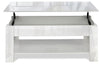 High Gloss Coffee Table With Storage Lift Top Up Modern Living Room Furniture
