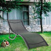 2pcs Recliner Chair In Outdoor Sun Lounger Balcony Garden Patio Furniture Rest