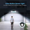 74LED Solar Powered PIR Motion Sensor Lamp Outdoor Garden Security Wall Light UK