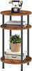 Side Table Round Coffee Table with Storage Telephone Table Bedside Table