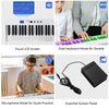88 Keys Foldable Electronic Piano Full-size Full-size Semi Weighted Keyboard