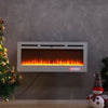 36/40/50/60 inch Surround Led Light Inset Electric Fire Fireplace Set Home