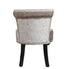 UK Velvet Vanity Stool Backrest Stool Dressing Table Chair Makeup Dorm Apartment