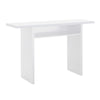 120cm Bar Table Sofa Side Table w/ Shelf Storage Kitchen Dining Breakfast Table