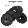 5X Poly Strip Disc Abrasive Wheel Paint Rust Removal Clean For Angle Grinder .