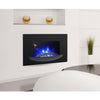 1800W Electric Fire Fireplace w/ LED Flame Effect Timer Remote Home Wall Heater
