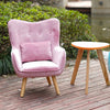 Anti-slip Children Kid Sofa Set Armchair Stool Seat Button Backrest Accent Chair