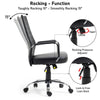Executive Recliner Racing Gaming Chair Leather Office Swivel Computer Desk Chair