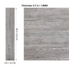 36pcs/5m² Luxury Vinyl Tiles PVC Self Adhesive Wood Look Flooring Kitchen Bath