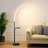 Chic Tall Curved LED Floor Lamp Reading Light Corner Coffee Table Living Room