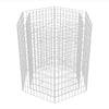 Gabion Baskets Outdoor Cages Stone Wire Mesh Planter Raised Vegetable Bed Steel