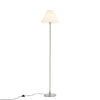 Classic Pleated Fabric Lampshade Floor Lamp E27 LED Standard Light Bedroom Study