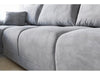 Easy Velvet Corner Sofa Bed with Storage and Pillows , Universal Sofa Bed
