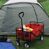 Pull-Along Folding Hand Cart Garden Wagon Trolley Festival Camping Bag Cart