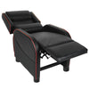 Gaming Recliner Chair Cinema Armchair PU Leather Manual Recline Single Sofa
