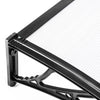 Door Canopy Awning Shelter Front Back Porch Outdoor Shade Patio Roof Rain Cover