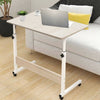 Portable Trolley Laptop Table Computer Desk Keyboard Tray Height Adjustable UK