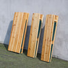 Wood Beer Table Bench Set Outdoor Beer Tent Wedding Buffets Garden Dining Coffee