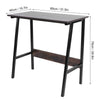31.5" Small Computer Desk Writing Study Workstation Storage Table Home Office