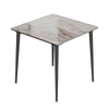 80cm Square Marble Kitchen Dining Table Meeting Room Office Lounge Coffee Table