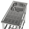 Catering Sink Stainless Steel 1.0 Bowl Commercial Restaurant Kitchen Wash Table